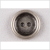 Silver Metal Coat Button - 20L/12.5mm | Mood Fabrics