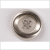 Silver Metal Coat Button - 40L/25.5mm | Mood Fabrics