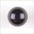 Black Plastic Button - 30L/19mm | Mood Fabrics