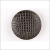Black Plastic Button - 40L/25.5mm | Mood Fabrics