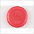Clear Pink Plastic Button - 36L/23mm | Mood Fabrics
