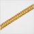 Gold White Metallic Braid | Mood Fabrics