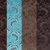Browns and Aqua Striped/Floral Cut Velvet | Mood Fabrics
