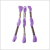 3-Pack DMC Size 6 Embroidery Floss #208 Purple Heart | Mood Fabrics