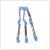 3-Pack DMC Size 6 Embroidery Floss #799 Medium Delft Blue | Mood Fabrics