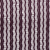 Plum Novelty Striped Guipure Lace w/ Finished Edges | Mood Fabrics