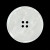 Opal Iridescent 4-Hole Narrow Rim Plastic Button - 44L/28mm | Mood Fabrics