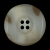 Ivory and Beige Horn Button - 54L/34mm | Mood Fabrics