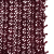 Maroon Novelty Acrylic Lace | Mood Fabrics