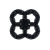 Italian Black Decorative Plastic Button - 44L/28mm | Mood Fabrics