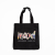Mood Designer Fabrics Black Bolt Canvas Tote Bag | Mood Fabrics