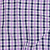 Premium Deep Wisteria and Navy Large Tattersall Checkered Cotton Shirting | Mood Fabrics