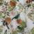 Toulouse Green and Orange Crosshatch Avifauna Mercerized Organic Egyptian Cotton Voile | Mood Fabrics