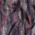 Metallic Aubergine, Silver and Rose Painterly Stripes Luxury Brocade | Mood Fabrics