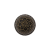 Bronze Floral Classical Dome Shaped Metal Coat Button - 28L/18mm | Mood Fabrics