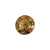 Italian Gold Floral Shank Back Button - 24L/15mm | Mood Fabrics