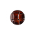 Italian Shiny Bark Basketweave Embossed Faux Leather Button - 28L/18mm | Mood Fabrics