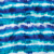 Deep Ultramarine, Teal and White Tie Dye Stripes Caye UV Protective Compression Swimwear Tricot with Aloe Vera Microcapsules | Mood Fabrics
