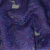 Mood Exclusive Metallic Purple and Navy Swirls Sheer Organza Luxury Brocade | Mood Fabrics