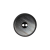 Italian Light and Dark Gray Zebra Swirls Beveled Edge 2-Hole Plastic Button - 32L/20mm | Mood Fabrics