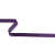 Royal Purple Woven Edge Rayon Seam Binding - 0.5
