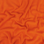 Flame Orange Recycled Polyester Stretch Knit Fleece | Mood Fabrics