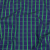 Blueprint and Green Plaid Cotton Shirting with Satin-Faced Stripes | Mood Fabrics