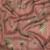 Mood Exclusive Dusty Rose Vines Victorious Metallic Pinstriped Viscose Dobby | Mood Fabrics