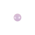 European Dark Lilac Self Back Glass Button - 14L/9mm | Mood Fabrics