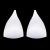 White Triangle Bra Cup - Size 00 | Mood Fabrics