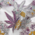 Metallic Plum, Gray Green and Goldenrod Floral Luxury Burnout Brocade | Mood Fabrics