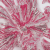 Metallic Silver and Hot Pink Firework Flowers Luxury Burnout Brocade | Mood Fabrics