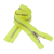 Neon Yellow and Silver T5 Closed End Metal Zipper - 36
