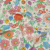 Mood Exclusive Pink Wonderblooms Stretch Cotton Sateen | Mood Fabrics