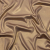 Valeria Taupe and Gold Foiled Ultra-Smooth Polyester Georgette | Mood Fabrics