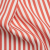 Lydia Coral Striped Medium Weight Linen Woven | Mood Fabrics