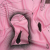 Mood Exclusive Pink Tour de Quartz Metallic Pinstriped Viscose Dobby | Mood Fabrics
