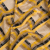 Mood Exclusive Yellow Bananquit Babble Geometric Burnout Polyester Woven | Mood Fabrics