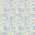 Liberty Art Fabrics Blue and Yellow Summer Meadow Lasenby Quilting Cotton | Mood Fabrics