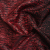 Black and Metallic Red Striated Luxury Brocade | Mood Fabrics