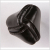 Black Leather Button - 24L/15mm | Mood Fabrics