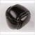 Black Leather Coat Button - 50L/32mm | Mood Fabrics
