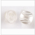 Pearl White Pearl Glass Button - 22L/14mm | Mood Fabrics