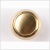 Gold Matte Metal Button - 24L/15mm | Mood Fabrics