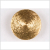 Matte Gold Metal Button - 24L/15mm | Mood Fabrics