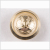 Light Gold Matte New Metal Blazer Button - 24L/15mm | Mood Fabrics