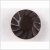 Black Plastic Button - 18L/11.5mm | Mood Fabrics