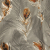 British Imported Rust Feathers Printed Cotton Canvas | Mood Fabrics