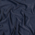 British Imported Navy Micro Polyester Chenille | Mood Fabrics