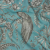 British Imported Sky Perched in Paradise Printed Polyester Microvelvet | Mood Fabrics